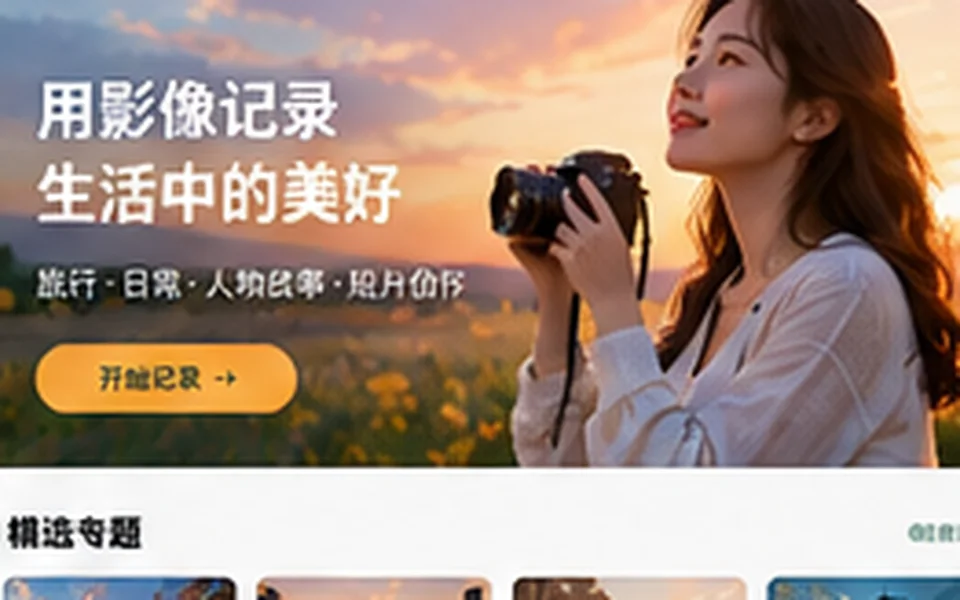 用视频记录普通的一天